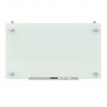 QUARTET Infinity™ Magnetic Glass Magnetic Cubicle Board 24 x 14